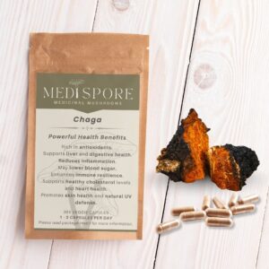 Chaga Medicinal Mushroom Capsules