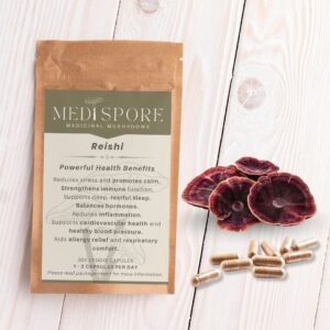 Reishi Medicinal Mushroom Capsules