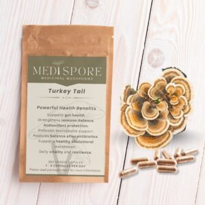 Turkey Tail Medicinal Mushroom Capsules